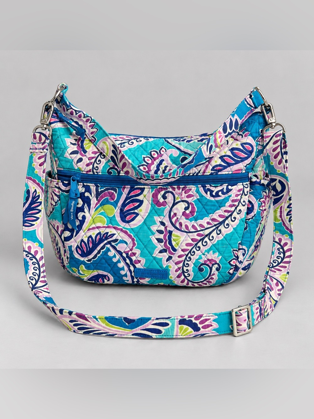 Vera Bradley Waikiki Paisley Go Ahead Convertible Crossbody Bag Purse Bohemian